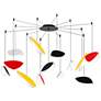 1_Papillons™ 30"W Multi-Color 13-Light LED Pendant Light