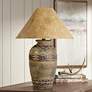 Paprika Hide Shade Southwest Table Lamp