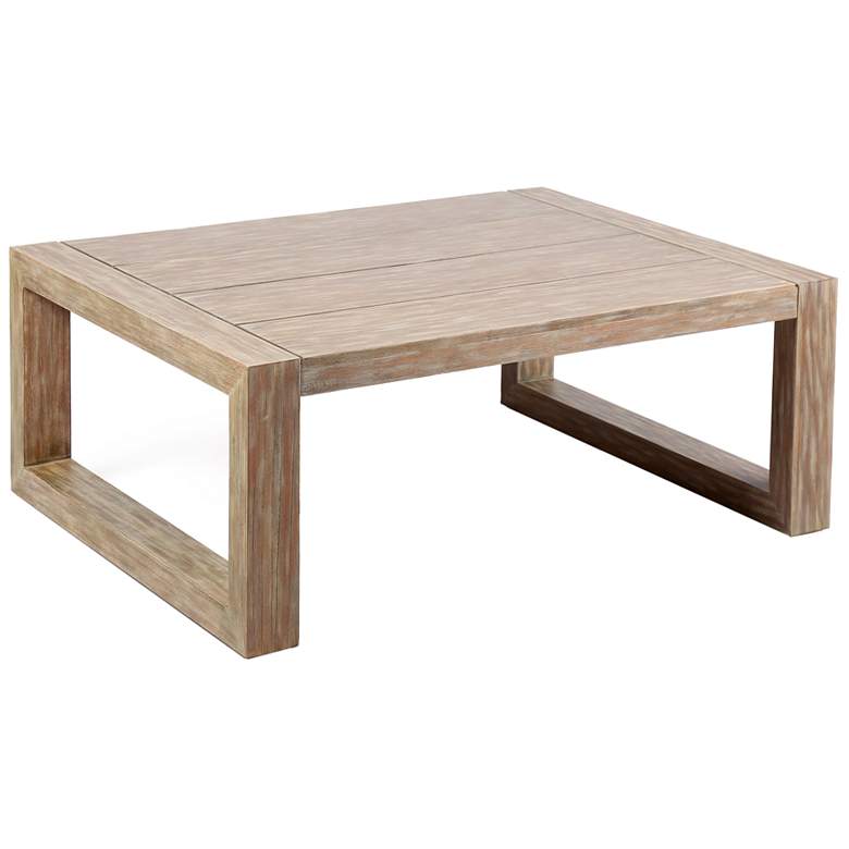 Image 1 Paradise Outdoor Light Eucalyptus Wood Coffee Table