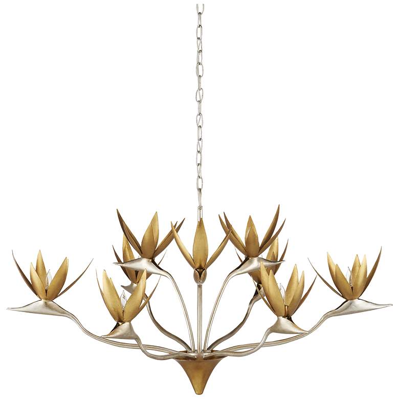 Image 5 Paradiso 39 1/2" Wide Silver and Gold 9-Light Chandelier more views