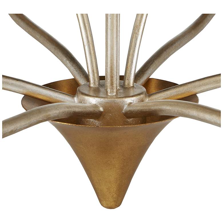 Image 7 Paradiso 39 1/2" Wide Silver and Gold 9-Light Chandelier more views