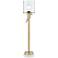 Paradiso Antique Brass Console Table Lamp