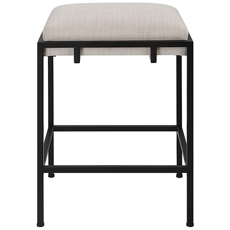 Image 1 Paradox Black and White Counter Stool
