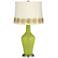 Parakeet Anya Table Lamp with Flower Applique Trim
