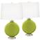 Parakeet Carrie Table Lamp Set of 2 with Dimmers