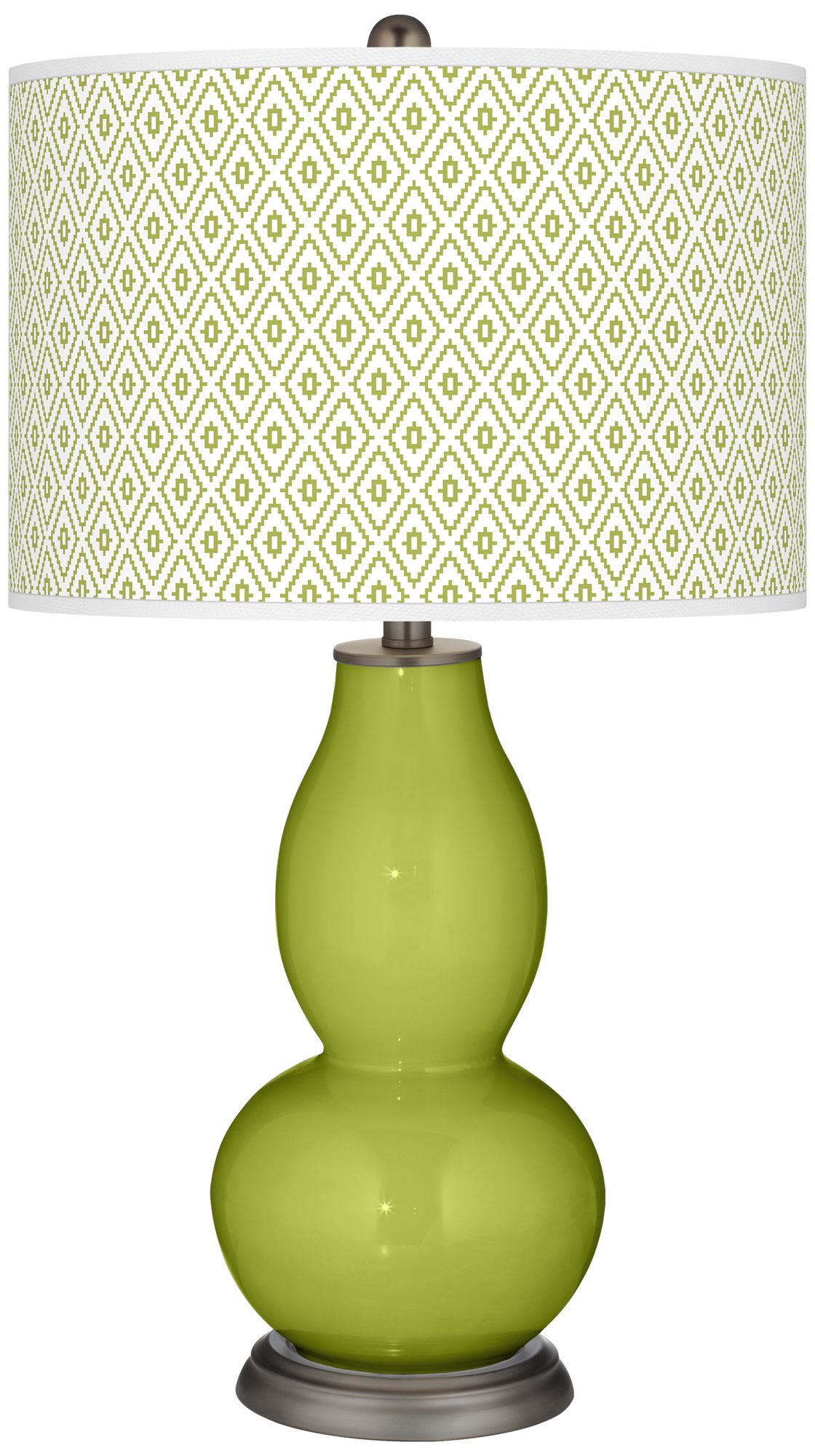 Image Parakeet Diamonds Double Gourd Table Lamp