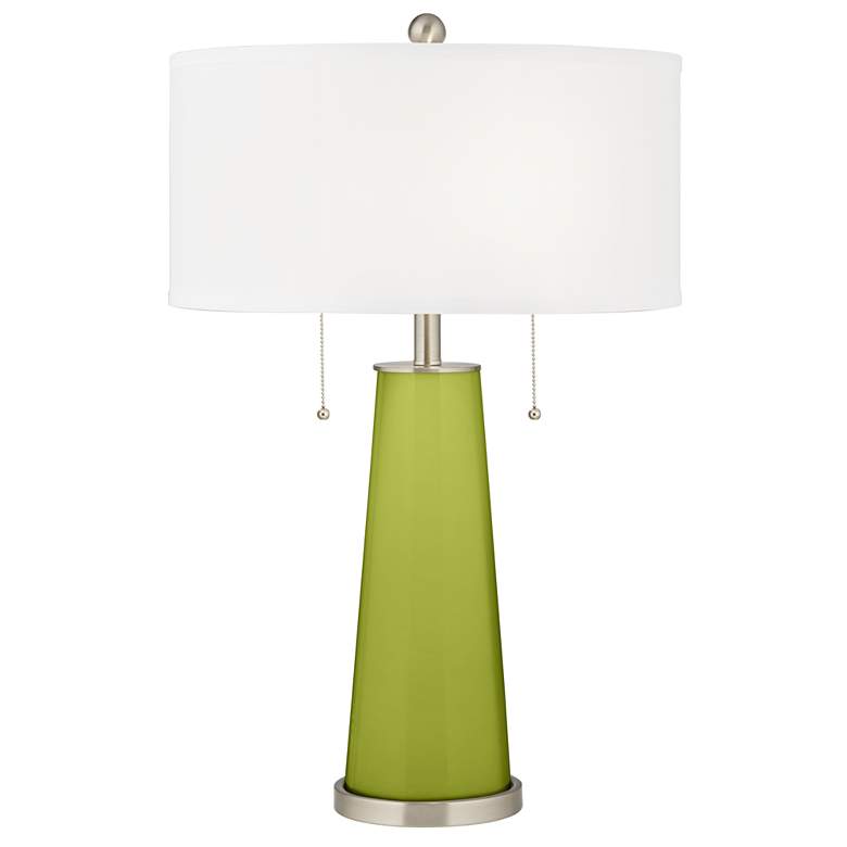 Image 2 Parakeet Peggy Glass Table Lamp With Dimmer