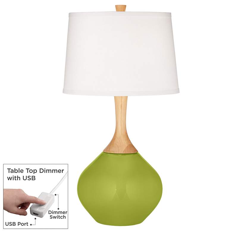 Image 1 Parakeet Wexler Table Lamp with Dimmer