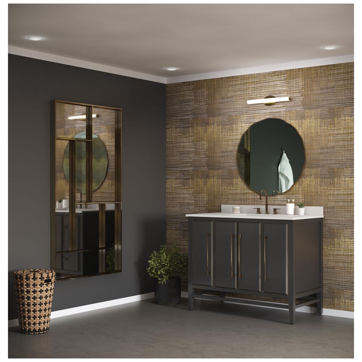 Image 2 Parallel LED Collection 22" Linear LED Bath & Vanity more views