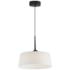 Paramount 16" LED Pendant Black