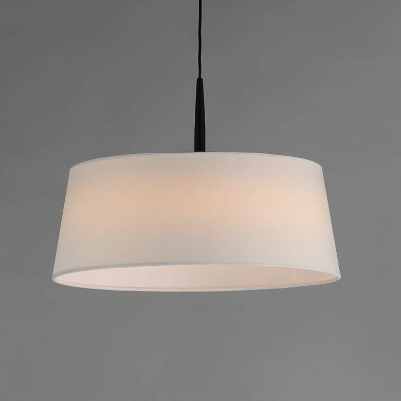 Image 3 Paramount 16" LED Pendant Black more views