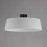 2_Paramount 21" LED Flush Mount Black more views