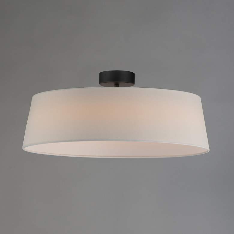 Image 3 Paramount 21" LED Flush Mount Black more views
