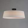 3_Paramount 21" LED Flush Mount Black more views