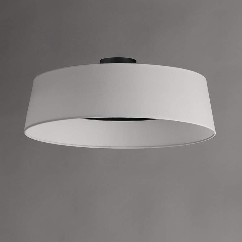 Image 4 Paramount 21" LED Flush Mount Black more views