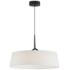 Paramount 21" LED Pendant Black