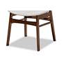 5_Paras Walnut Brown Gray 5-Piece Dining Table and Chair Set more views