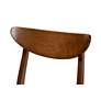 6_Paras Walnut Brown Gray 5-Piece Dining Table and Chair Set more views