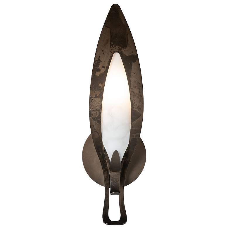 Image 1 Parasol 18.3" High Dark Smoke Sconce