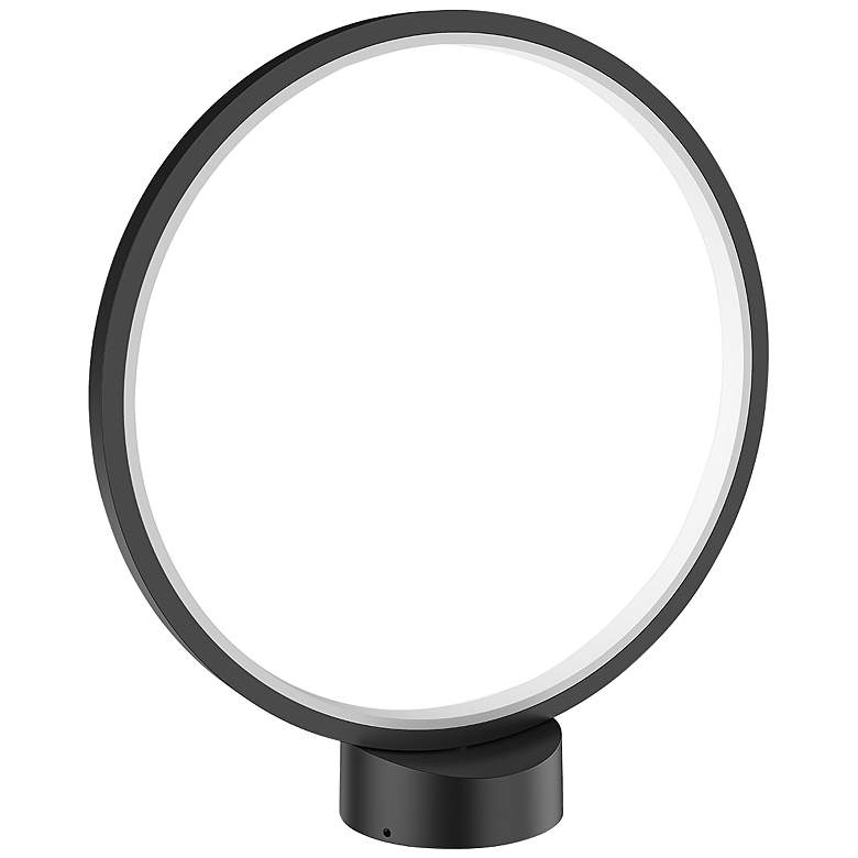 Image 2 Parc 16 1/2" High Black Aluminum LED Outdoor Path Light
