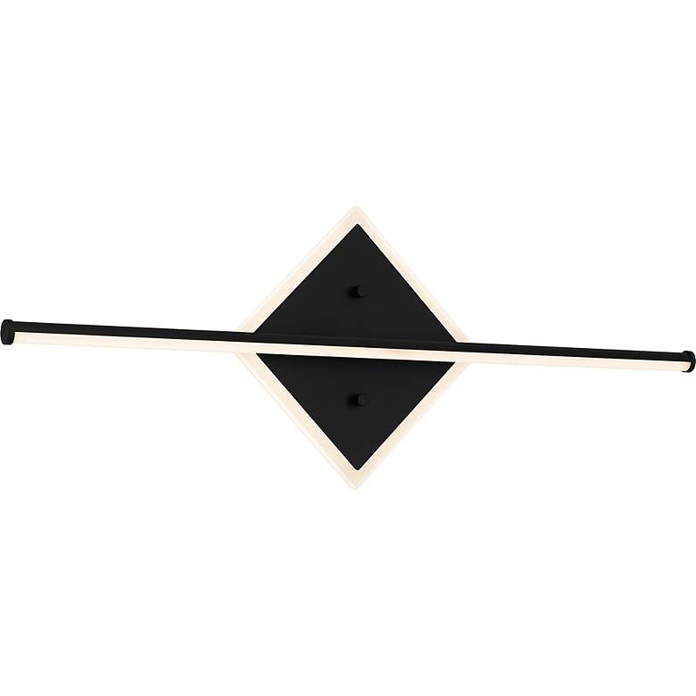 Image 3 Parcelle Integrated LED Matte Black Bath Bar more views
