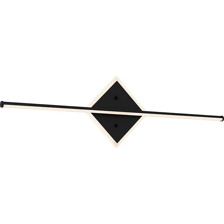 Image 3 Parcelle Integrated LED Matte Black Bath Bar more views