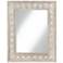 Pari Gray Diamond 32 1/4" x 40 1/4" Rectangular Wall Mirror