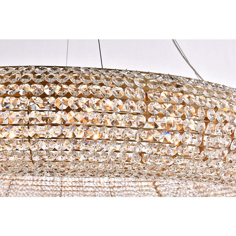 Image 4 Paris 20 Lt Brass Chandelier Clear more views