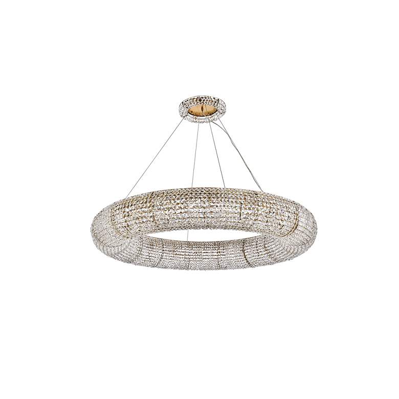 Image 7 Paris 20 Lt Brass Chandelier Clear more views