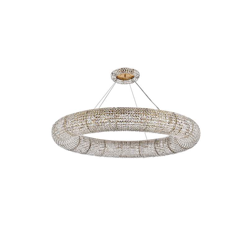 Image 7 Paris 24 Lt Brass Chandelier Clear more views