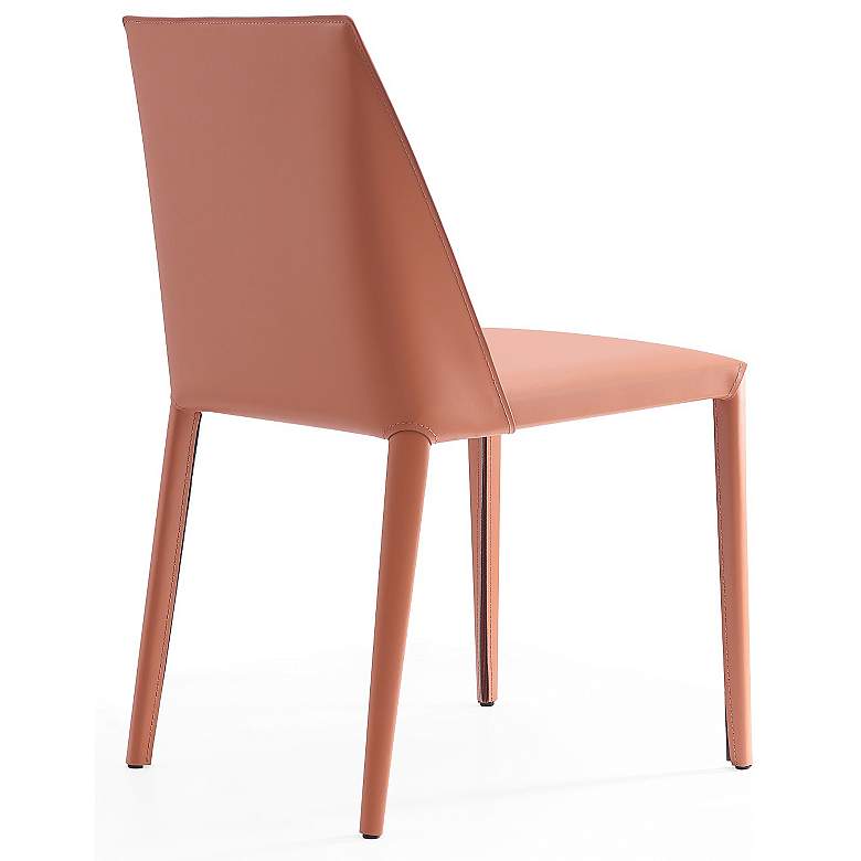 Image 6 Paris Clay Saddle Leather Dining Chairs Set of 2 more views