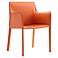 Paris Coral Saddle Leather Armchair