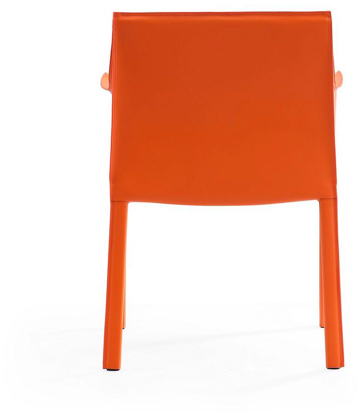 Image 5 Paris Coral Saddle Leather Armchair more views