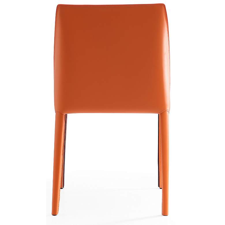 Image 5 Paris Coral Saddle Leather Dining Chairs Set of 2 more views