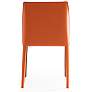 5_Paris Coral Saddle Leather Dining Chairs Set of 2 more views