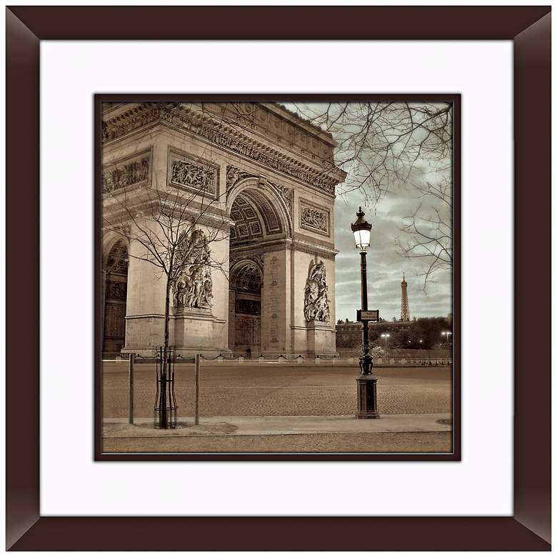Image 1 Paris II 20 1/2 inch Square Framed Photo Wall Art