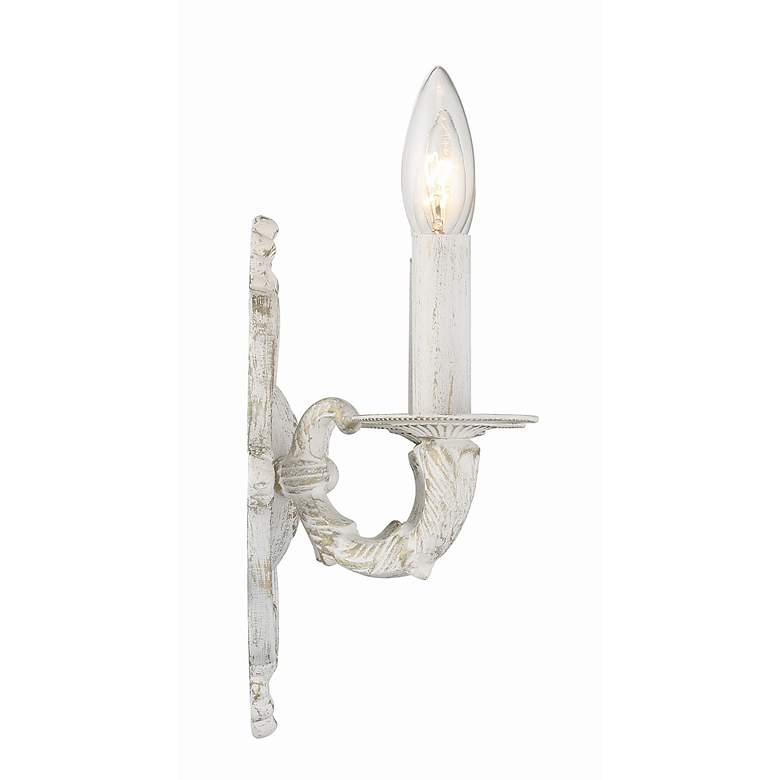 Image 3 Paris Market 9 1/2" High Antique White 2-Light Wall Sconce more views