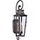 Parisian Square 24" High Aged Pewter Outdoor Wall Light