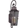 Parisian Square 34 1/2" High Aged Pewter Outdoor Wall Light