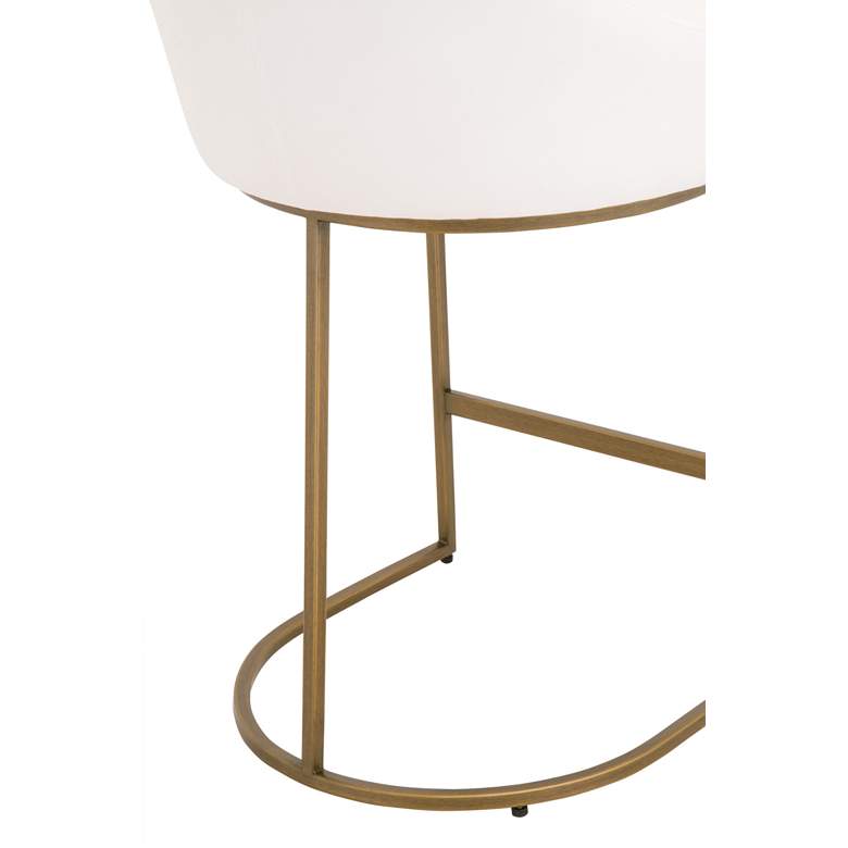 Image 6 Parissa 26" Peyton-Pearl and Gold Counter Stools Set of 2 more views