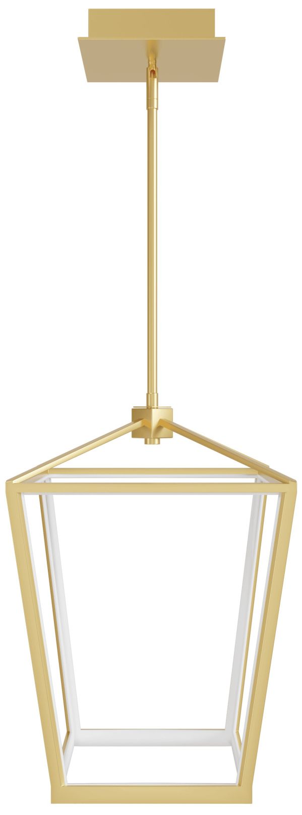 Park Ave. 13"W Carriage LED Pendant in Gold