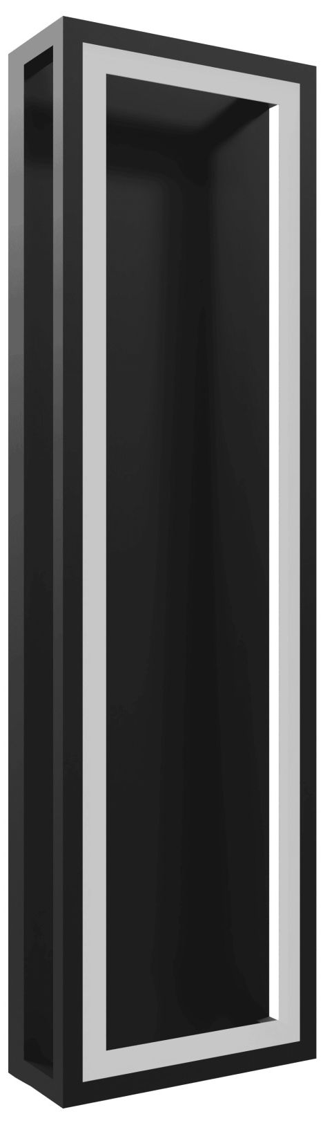 Park Ave. 17"H LED Wall Sconce in Black