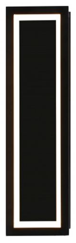 Image 2 Park Ave. 17"H LED Wall Sconce in Black more views