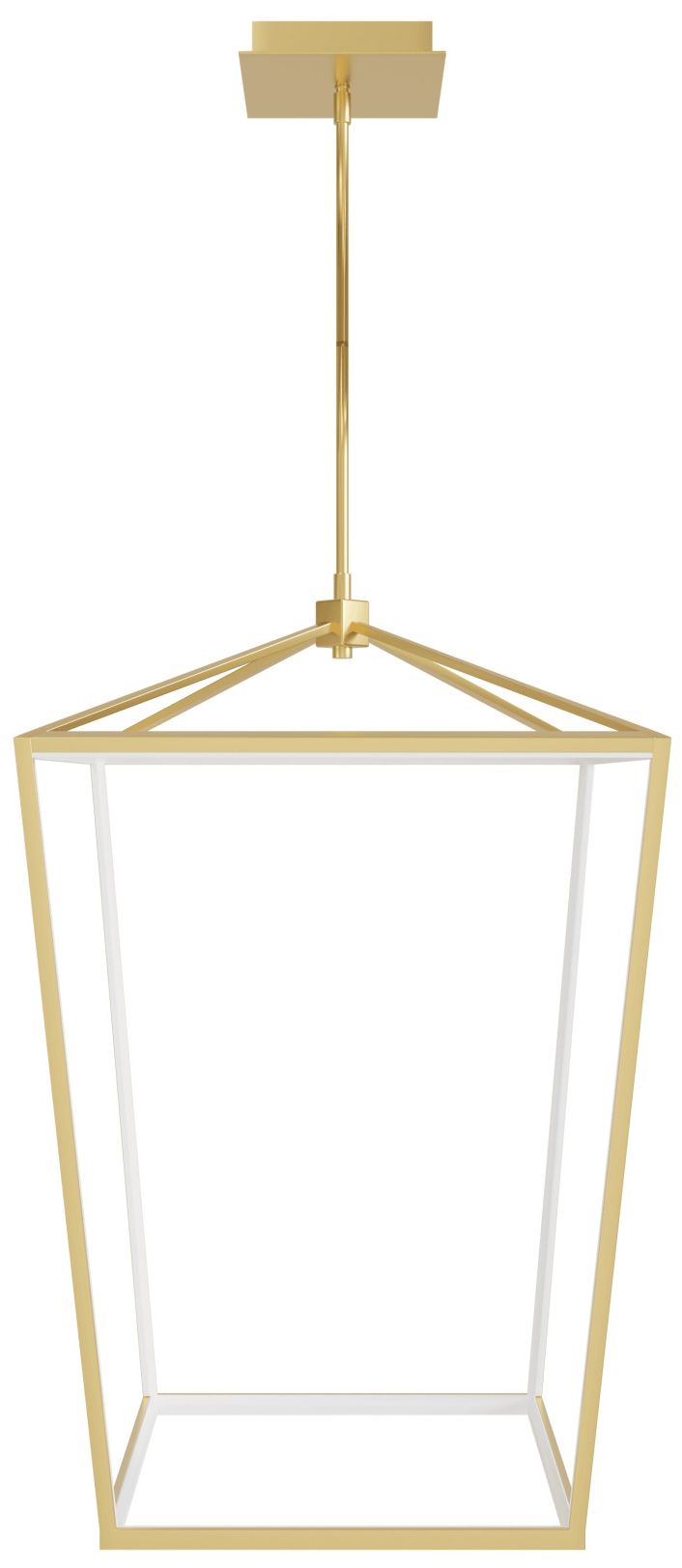 Park Ave. 17"W Carriage LED Pendant in Gold
