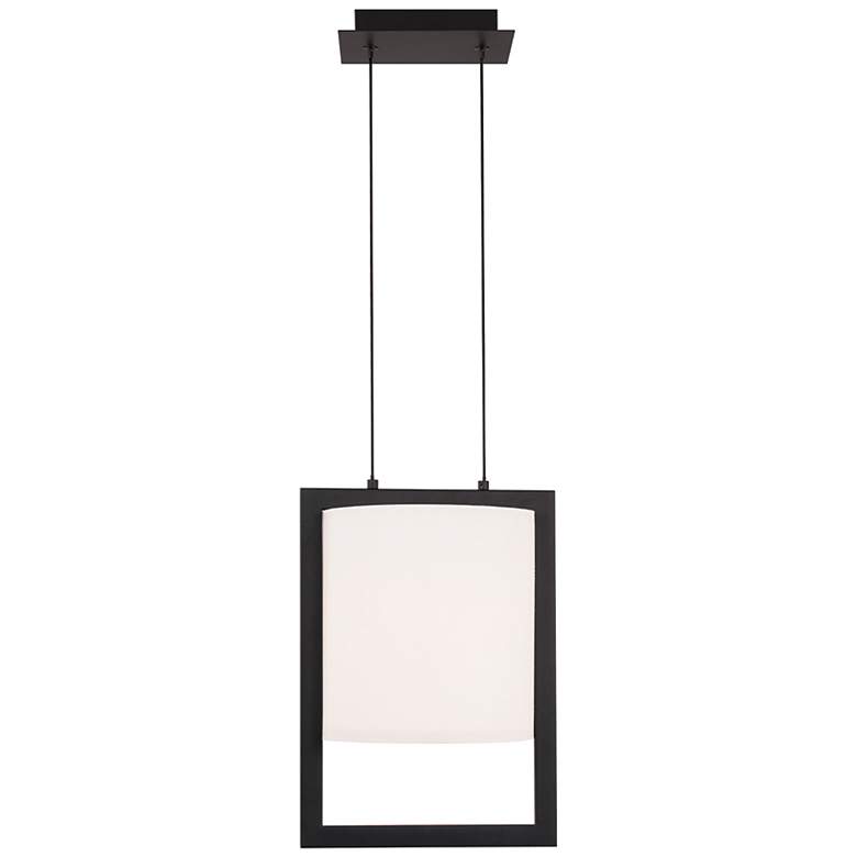 Image 1 Park Avenue 12.38 inchH x 9 inchW 1-Light Pendant in Black