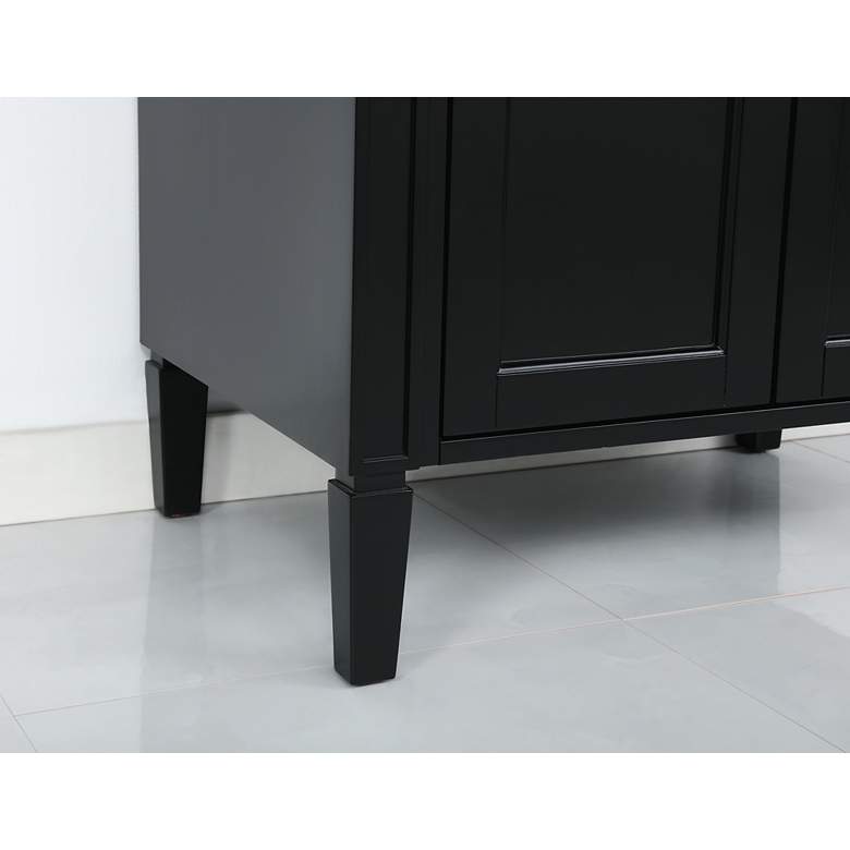 Image 7 Park Avenue 30" Wide Black Single Sink Bathroom Vanity more views
