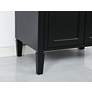7_Park Avenue 30" Wide Black Single Sink Bathroom Vanity more views
