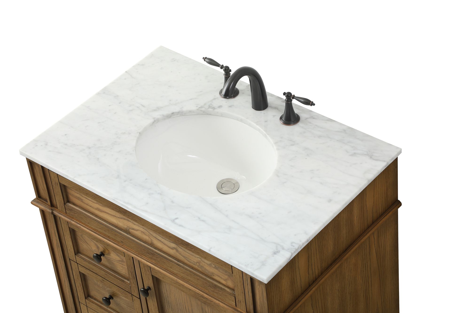 Park Avenue 32" Wide Driftwood Single Sink Bathroom Vanity