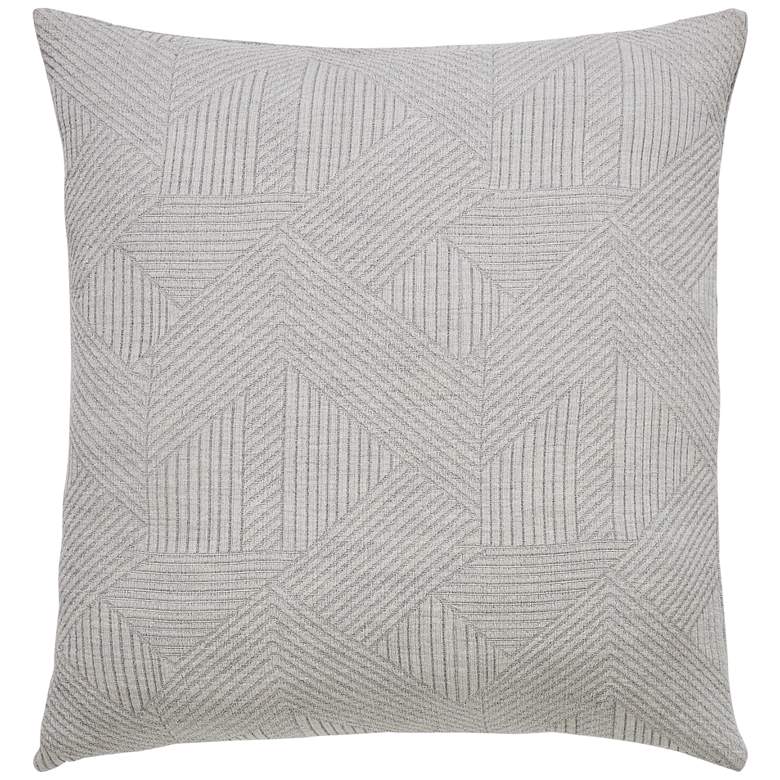 Image 1 Park Gray Fabric 26" Square Euro Sham