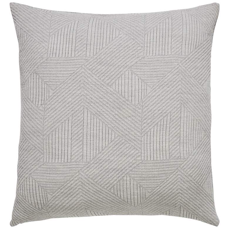 Image 1 Park Gray Fabric 26 inch Square Euro Sham